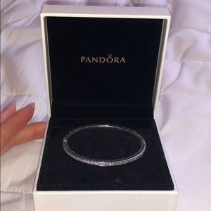 Radiant Hearts of PANDORA Bangle Bracelet